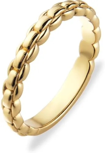 CHRIST Damen-Ring 925er Silber, recycelt 60, Gelbgold 32029721