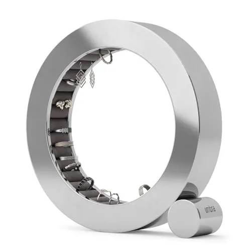 FERRIS JEWELRY ORGANIZER METAL CHROME in silber von Umbra