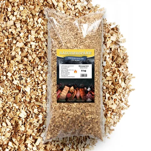 Terra Discount Räucherspäne aus Buche 2,5 Kg Körnung: grob 3,0-10,0 mm