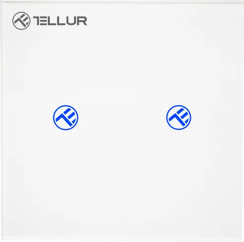 Tellur TLL331491, Weiß, Gehärtetes Glas, Berührung, -20