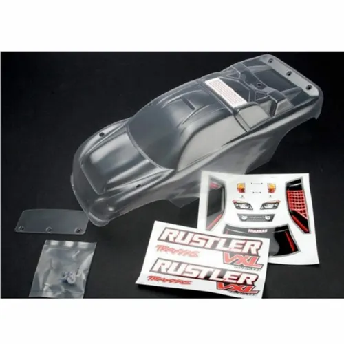 Produktbild Traxxas TRX3714 Rustler VXL 2 WD Karosserie klar unlackiert