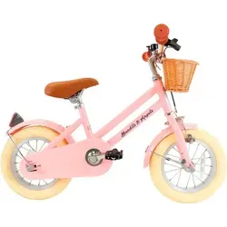 Bandits & Angels Kinderfahrrad 12 Zoll Retro Rider rosa von Bandits & Angels