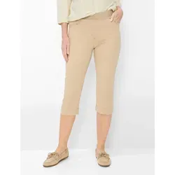 Raphaela by Brax Damen Caprihose Style PAMINA CAPRI BAILEYS, Beige, Gr. 42