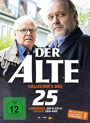 Der Alte-Collector'S Box Vol.25 [5 DVDs] - Sammlung von 5 DVDs der beliebten Krimiserie, freigegeben ab 12 Jahren und ideal für Fans spannender Detektivgeschichten.