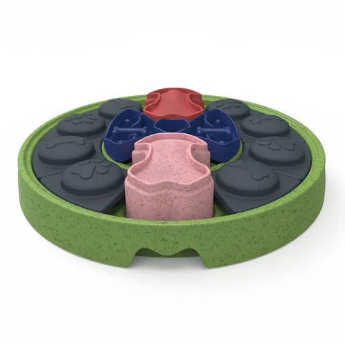 EAT SLOW Intelligenzspielzeug DISK - Brettspiel Denkspiel Snackspielzeug