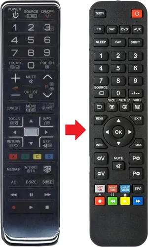 Fernbedienung geeignet für SAMSUNG BN59-01052A