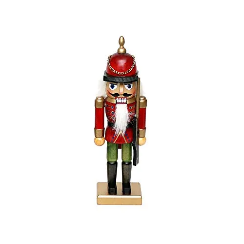 Dekohelden24 Nussknacker Soldat in Rot, 26 cm in rot von Dekohelden24
