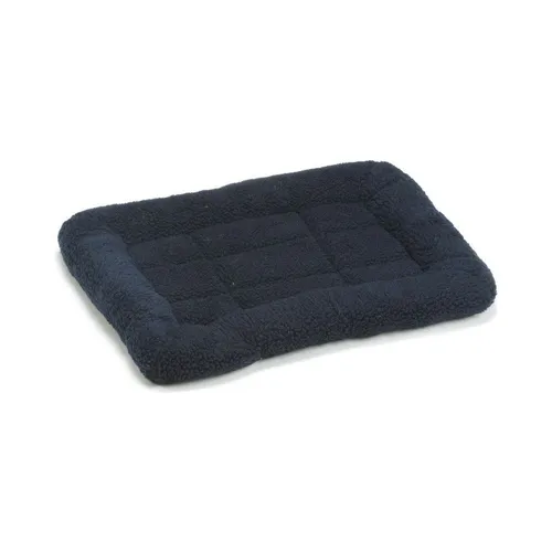 Beeztees Tierkissen Schaffell-Liegekissen für Hundegitterboxen blau