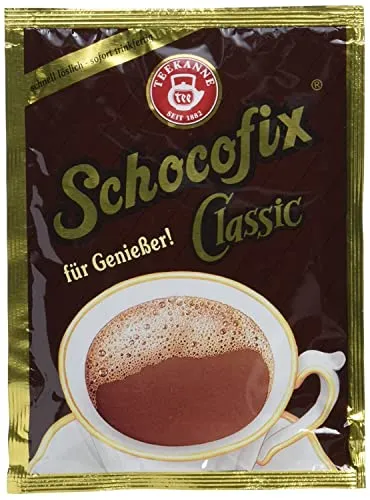 TEEKANNE Schocofix Trinkschokolade 50 St. - Kaffeekapseln & -pads, cremige Trinkschokolade für ein genussvolles Erlebnis, ideal für Schokoladenliebhaber.