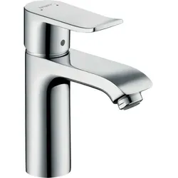 hansgrohe Metris 110 Waschtisch Armatur - Waschtischarmatur mit LowFlow-Technologie für weniger Wasserverbrauch und Komfortzone 110 für mehr Bewegungsfreiheit beim Waschen.