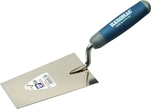 Haromac Berner Putzkelle, 140 mm, rostfrei, 2-Komponenten-Softgriff, 120601402