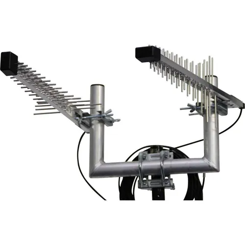 Wittenberg LAT 54 Duo SET - 2 x LTE Antennen für optimale Netzabdeckung - DVB-T/T2-Antennen zur Empfangsverbesserung für LTE-City-Funknetz, ideal bei schwacher Netzabdeckung mit MIMO-Technologie für maximale Datenrate.