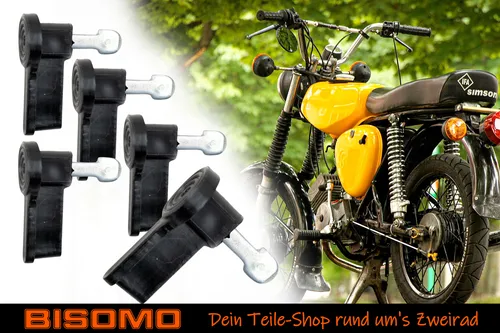 5x Zündschlüssel Schlüssel Zündung Simson DUO KR51/2 Schwalbe S50 S51 S70