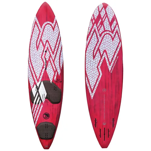F2 Windsurfboard Barracuda HD 80 l Rot/Weiß 2024/25 - Surfbretter mit einzigartiger Kontrolle und Drehfreudigkeit für schnelle Wellen. Das Barracuda HD bietet kompromisslose Performance und innovative HD Konstruktion für echte Wave-Enthusiasten.