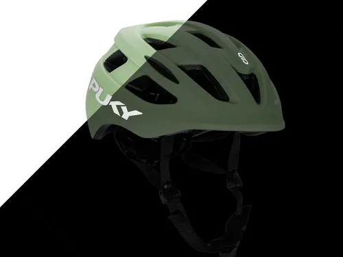 PUKY Helmet S | Kinder Fahrradhelm 48-55 cm | Leicht & Belüftet - Fahrradhelm für Kinder mit optimaler Passform durch Dreh-Verstellsystem, nur 220 g leicht und 17 Lüftungslöcher für beste Belüftung. Inkl. abnehmbares Licht-Modul für 360° Sichtbarkeit.