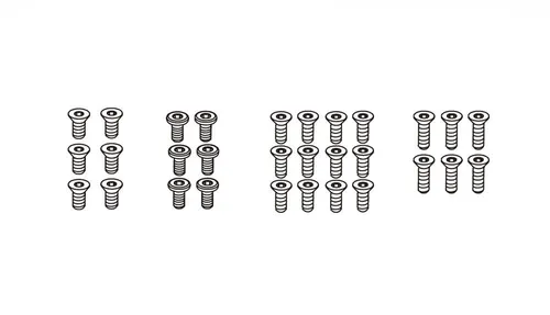 AMEWI Schrauben Set A HC7/RXB7 / 019-21091103
