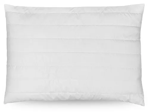 ZOLLNER Nachhaltiges Kopfkissen 60x80 cm - Hotelqualität - Kissen in Hotelqualität, gefüllt mit GRS-zertifizierten Polyester-Hohlfasern und waschbar bis 60°C - perfekt für Allergiker und umweltbewusste Käufer.