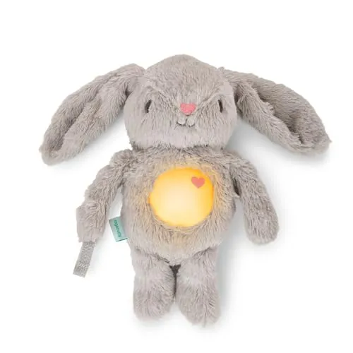 Ingenuity Sylvi Cuddle Pal Baby Beruhiger mit Schrei-Aktivierung, 10 Beruhigende Melodien, Plüsch Hase, ab 0+ Monaten – Beruhigender Trost für den Tagesschlaf