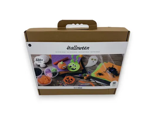 Creativ Company Maxi-Kreativ-Set Halloween Bastelset Silk Clay Vorlagen