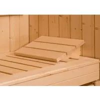 Weka Kopfstütze 24 cm - Saunaöfen & Zubehör, aus naturbelassenem Sauna-Spezialholz für maximalen Liegekomfort und Entspannung während Ihres Saunagangs.
