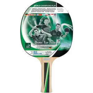 Schildkröt Tischtennisschläger Top Teams 400 - Tischtennisschläger mit hochwertiger Verarbeitung, ideal für ambitionierte Spieler und Hobbyisten, die ihr Spiel verbessern möchten.