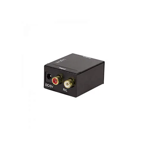 LogiLink CA0102 Analog Audio Konverter - Multimedia Audio Adapter für die Umwandlung von analogem zu digitalem Audio, ideal für die Verbindung älterer Geräte mit modernen Systemen.