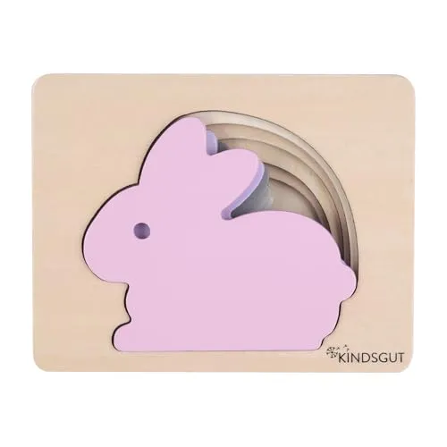 Holzsteckpuzzle von Kindsgut