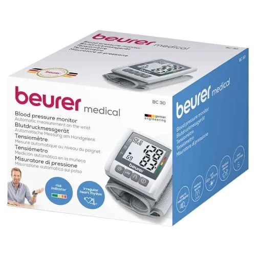 Beurer BC 30 Blutdruckmessgerät Handgelenk; Grau-Weiß