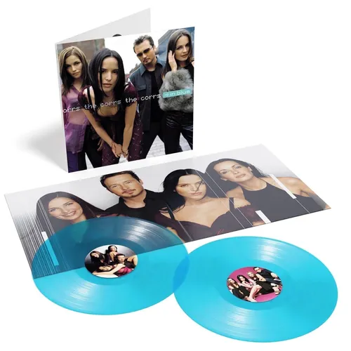 The Corrs - IN BLAU 2xLP Transparent Curacao Blau - Limitierte 2xLP-Ausgabe in transparentem Curaçao Blau, ungebraucht (M), perfekt für Vinyl-Liebhaber und Sammler.