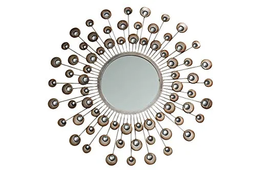 Wand-Objekt/Spiegel Rasmus D82 aus Metall und Glas - Elegantes Wandobjekt und Spiegel Rasmus D82 aus Metall und Glas, ideal für stilvolle Wohnräume. Verleiht jedem Raum einen modernen Akzent.
