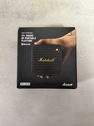 MARSHALL Willen II Bluetooth Lautsprecher - Audio-Docks & Mini-Lautsprecher, wasserfest und tragbar, ideal für Musikliebhaber unterwegs.