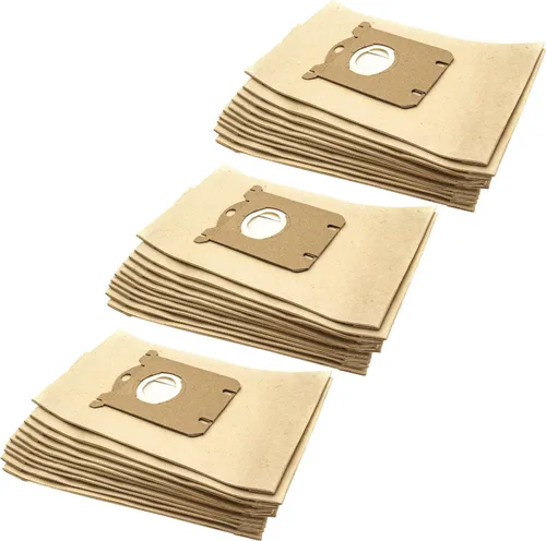 vhbw 30x Staubbeutel kompatibel mit Privileg / Quelle 10 088 680 3, 101 252 / 101252, 00 961 434 8, 00 889 164 0, 00 709 250 5, 00 715 292 9 - braun