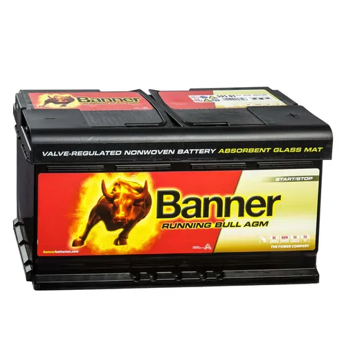 Banner 95Ah Autobatterie Running Bull 12V 59501 AGM (ersetzt Banner 59201)