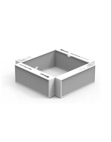 Blueair Luftfilter Cabin Series weiß - Autoteile für saubere Luft im Fahrzeug, effizienter Particle- und Carbon Filter für optimale Luftqualität während der Fahrt.