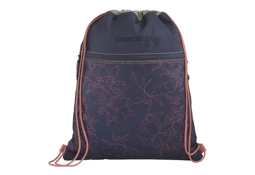 coocazoo Turnbeutel „Sweet Rose” in blau von coocazoo