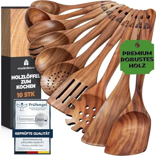 Holzkochlöffel Set