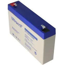 Ultracell UL7-6 Blei Akku 6 Volt 7Ah mit Faston 4,8mm Kontakten