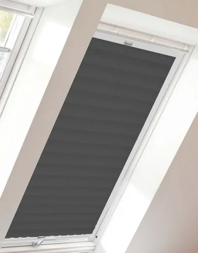 sunlines Dachfensterplissee Young Style Crush - Individuell angefertigtes Dachfensterplissee für effektiven Sicht- und Sonnenschutz. Mit trendiger Knitteroptik und flexibler Verstellbarkeit, ideal für jedes Zuhause.