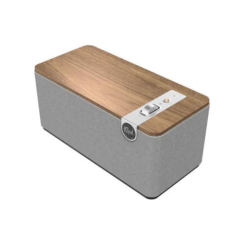 Klipsch The One Plus Tischlautsprecher - Premium Bluetooth Lautsprechersystem - Lautsprecher mit echtem 2.1-Stereoklang und 60W Leistung. Bluetooth 5.3 für kabelloses Streaming und Klipsch Connect App für individuelle Anpassung. Modernes Design aus Echtholzfurnier.