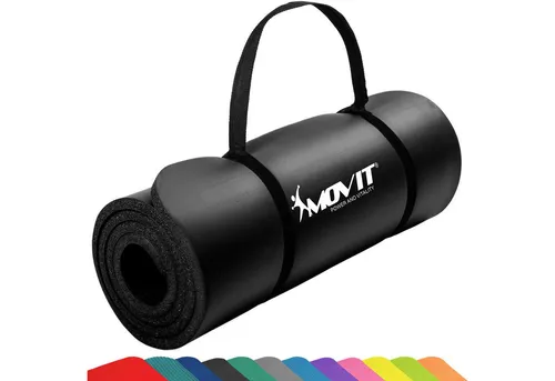 MOVIT Yogamatte XXL – Schadstoffgeprüfte Pilates & Gymnastikmatte - Die MOVIT Yogamatte in Studioqualität bietet eine rutschfeste, strapazierfähige Oberfläche für vielseitige Übungen. Ideal für Yoga, Pilates und mehr. Größen- und Farbwahl verfügbar.