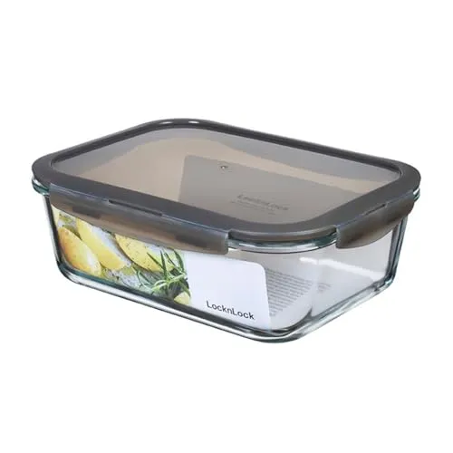 LocknLock Frischhaltedose LLG455G – 2 Liter Glas, luftdicht