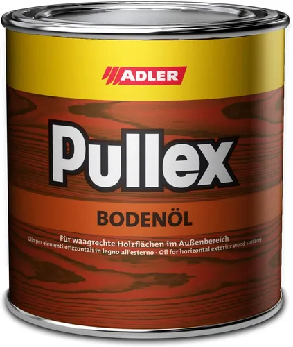 Adler Pullex Bodenöl, Terrassenöl, Holzöl, Java, Kongo, Farblos, Lärche 750 ml, Adler Farbe:Farblos