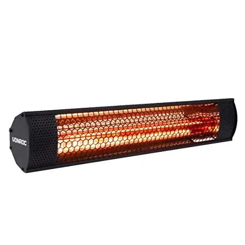 VONROC Infrarot Heizstrahler Terrasse 2000W von VONROC