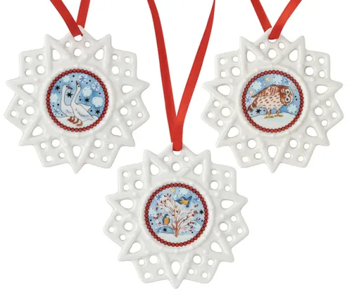 Hutschenreuther Sammelserie 22 Schmucksterne von Hutschenreuther