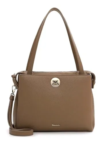 Tamaris Schultertasche Gladis Shopper Taupe hellbraun