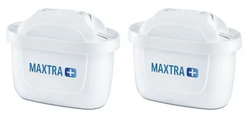 BRITA Wasserfilter-Kartusche Maxtra+ Pack 2 - Wasserfilter für BRITA® Filterkannen, reduziert Kalk und unerwünschte Stoffe für köstliches Wasser – ideal für Tee, Kaffee und Haushaltsgeräte.