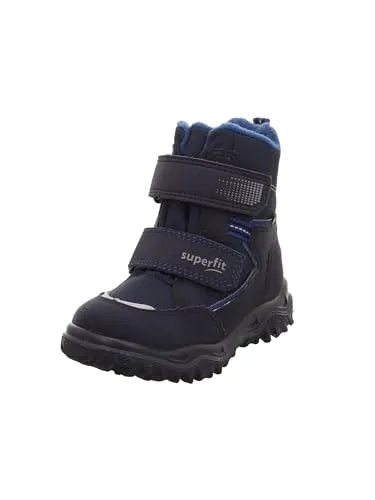 Superfit Husky blau/hellgrau (8000) 39 - Wärmender Winterboot - Wanderschuhe für Kinder, wasserdicht und atmungsaktiv dank GORE-TEX, mit reflektierenden Details für Sicherheit und herausnehmbarer Einlegesohle für individuellen Komfort.