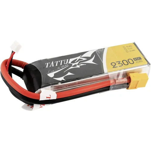 Tattu Modellbau-Akkupack (LiPo) 11.1 V 2300 mAh - Akkus für Modellbau mit 11.1 V und 2300 mAh, ideal für leistungsstarke Anwendungen und lange Flugzeiten.