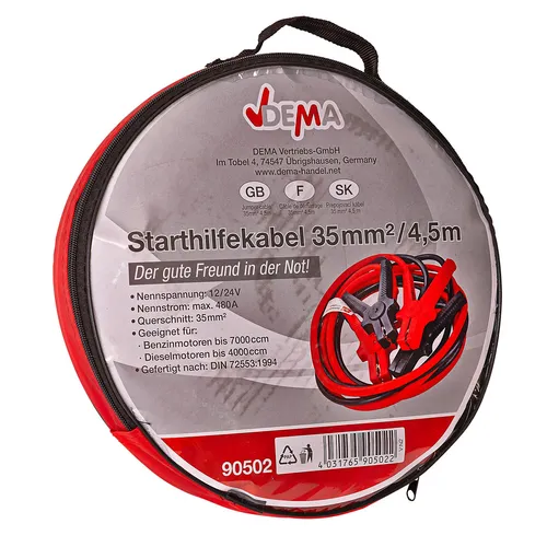 KFZ PKW Starthilfekabel 35mm²