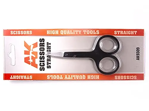 AK TOOLS AK9309 SCISSORS STRAIGHT (SPECIAL PHOTOETCHED)